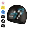 Silicone Swimming Cap Adults Waterproof Summer Swim Pool Cap Elastic Protect Ears Protection Long Hair Diving Hat 5