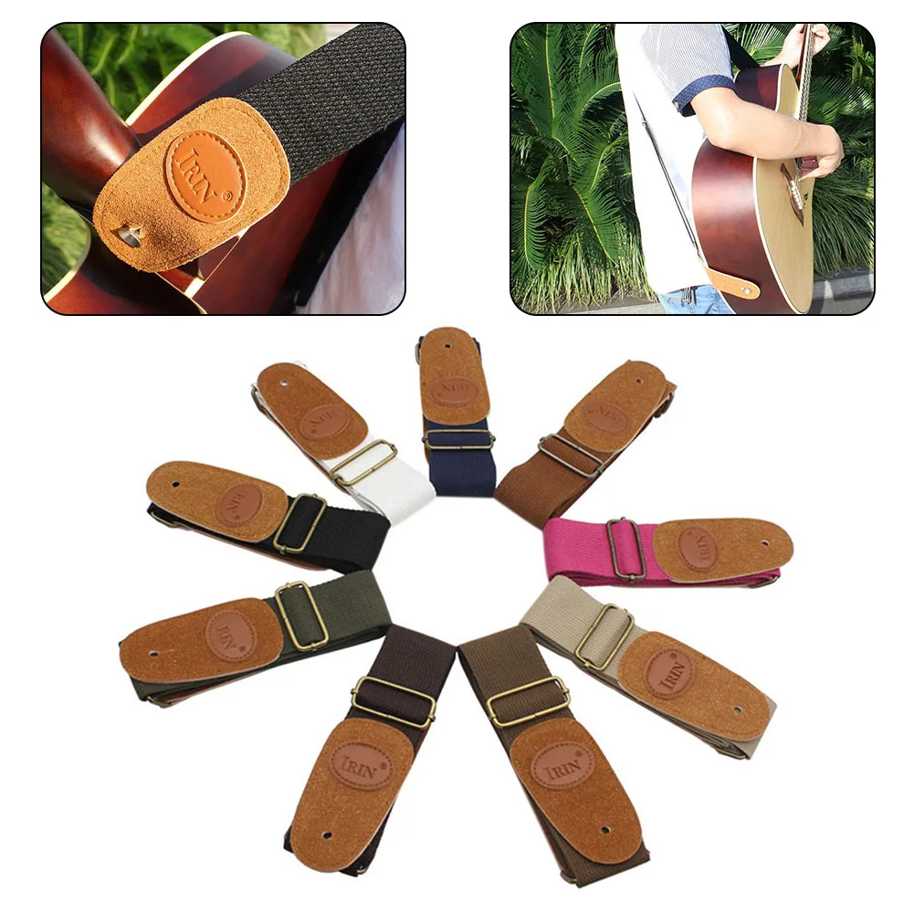 

Adjustable Guitar Strap MultiColor Guitar Belt For Bass Acoustic Electric Guitar String Instrument Guitar Accessories