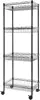 Regiller 4-Tier Metal Wire Storage Shelving Rack With Baskets, Adjustable Corner Shelf Organizer For Laundry Bathroom Kitchen 1