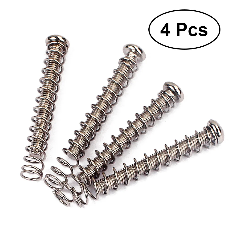 

Humbucker Pickup Screws Springs Kit Ring Surround Mounting Guitar Parts Accessories
