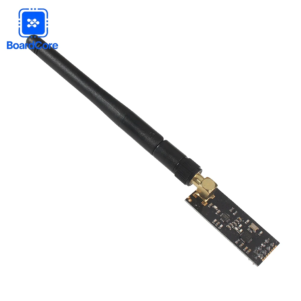 Long-Range Wireless RF Transceiver Module with Antenna (2.4GHz, 3.3V) - Multi-Pack Options