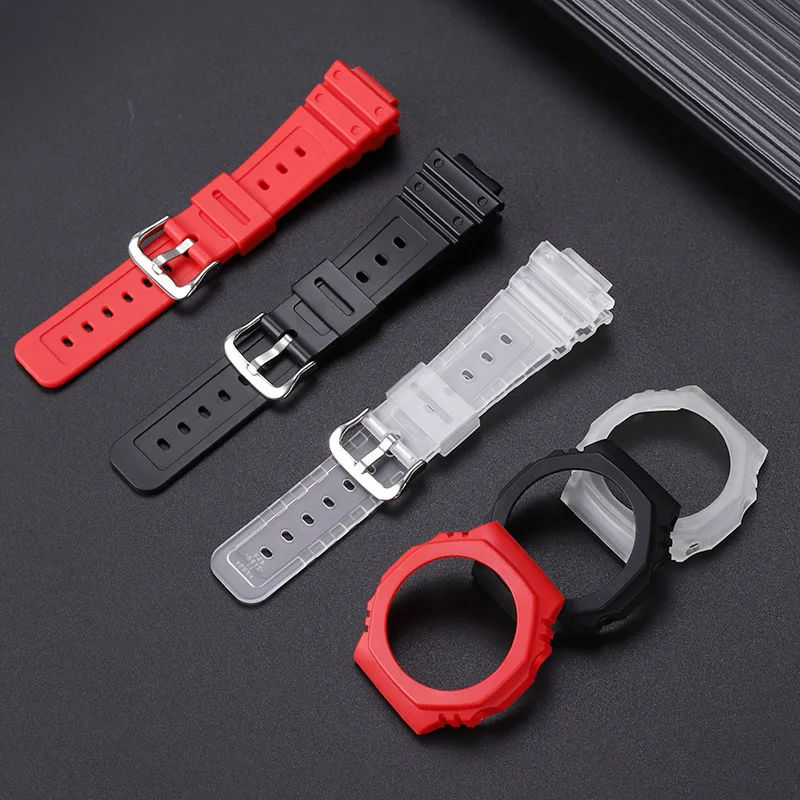 Resin Strap Watch Case for Outdoor Sport - Unisex Watch Accessories