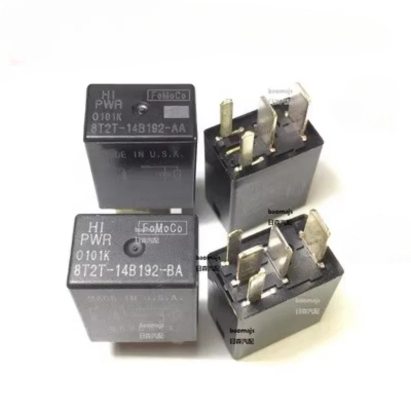 

（Brand-new）1pcs/lot 100% original genuine relay:8T2T-14B192-AA 8T2T-14B192-BA 4/5PINS Automotive relay