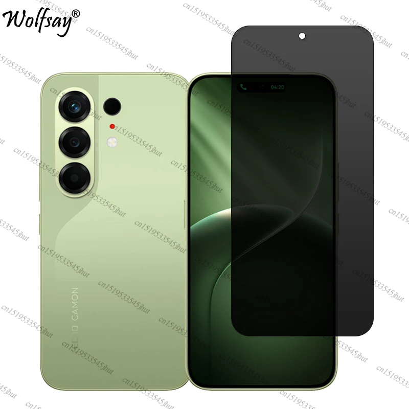 Premium Privacy Anti-Spy Tempered Glass Screen & Camera Protector