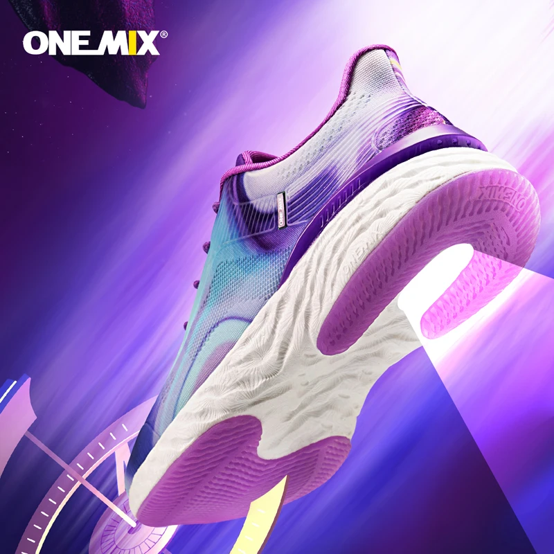 ONEMIX Men Running Shoes Shock Absorbing Socks Shoes Light Breathable Mesh Casual Shoes 47 Luxury Brand Men Sneakers Size 46