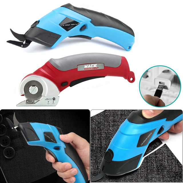 Electric Scissors Portable Small Cutting Machine for Rubber Sewing  Cardboard