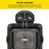 4.5 Liter Deep Fryer w/Basket Strainer, XL Jumbo Size, Adjustable Temperature & Timer, Perfect for Fried Chicken, Shrimp 3