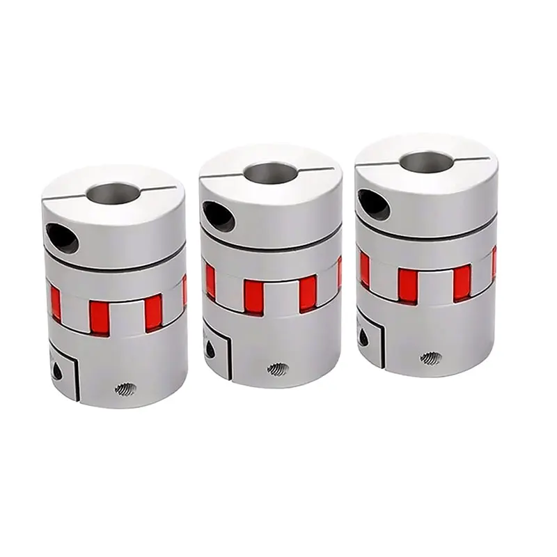 Shaft Coupler Flexible Coupling Shaft Connector 1pc XB D40L55 Three Jaws Couple Aluminium Plum Flexible Shaft Coupling Motor Connector CNC Flexible Couplings 8/9/10/12-22mm