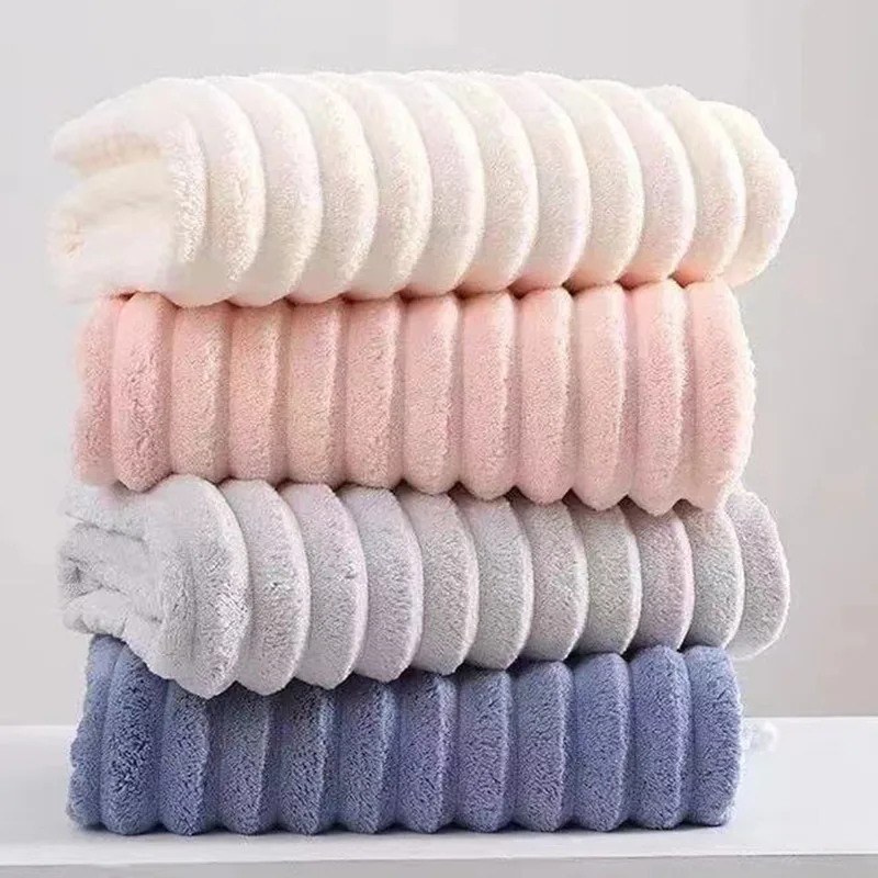 Candy Bar Towels Bath Towels Coral Velvet Beach Towels Faster Drying More Absorbent
