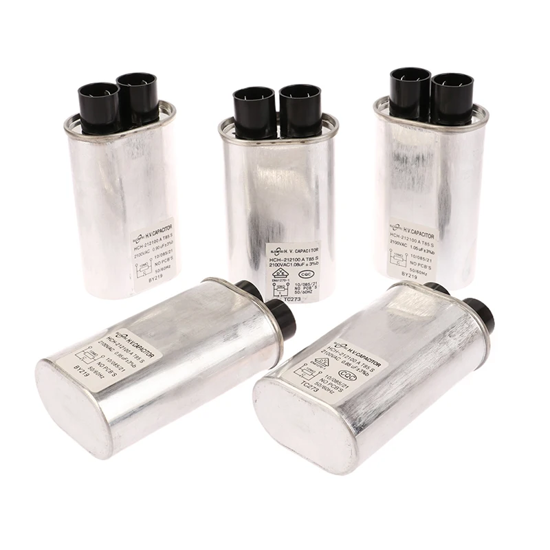 1pc Microwave Oven Capacitor 0.85uF 0.9uF 0.95uF 1.05uF 1.08uF High Voltage oven components electrical components