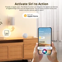 SONOFF ZBBridge-U Zigbee Matter Bridge Ultra Smart Home Security Ethernet Connection OTA Upgrade Works SNZB-01P/SNZB-06P Devices 2