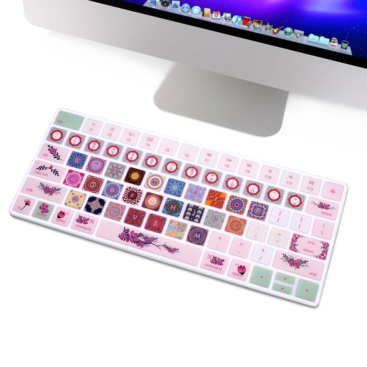 Cute Keyboard Protector Cover Versione Usa Silicone Per Apple Wireless Imac Magic Keyboard Mla22Ll/A Model A1644 Protector Skin