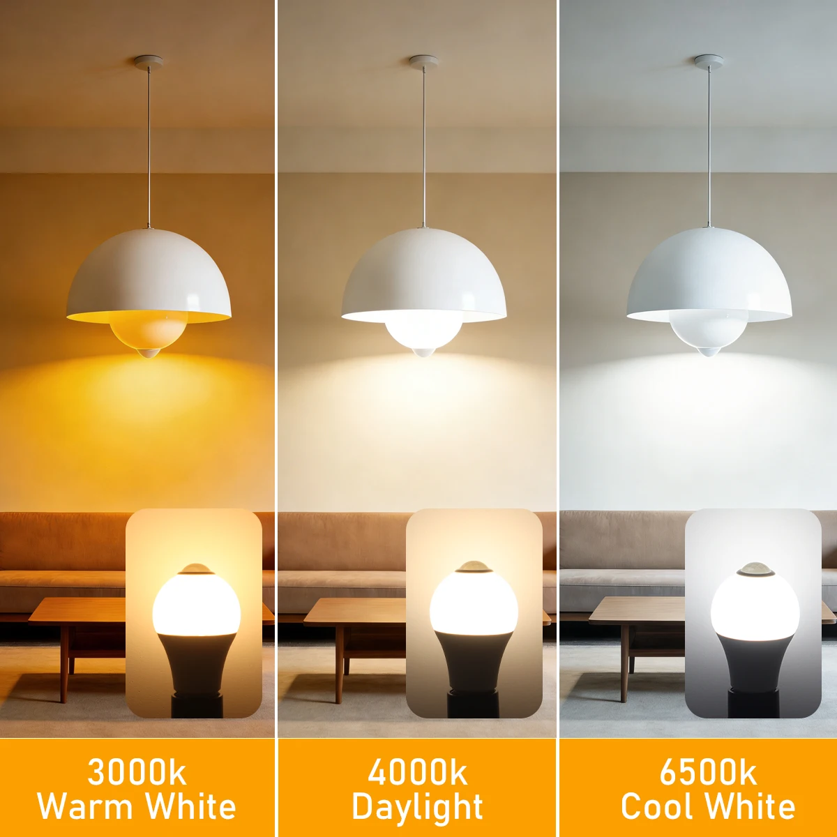 2개입 10W E27 모션센서 LED 전구 220V 120V LED 램프 CRI 80+ 자동 스마트 적외선 LED 전구 에너지 절약 전구 가정용