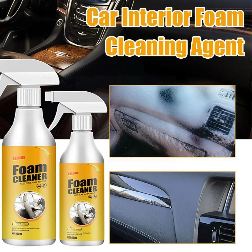 Car Foam Cleaner Auto Interior Cleaning Agent Ceiling Flannel Agent