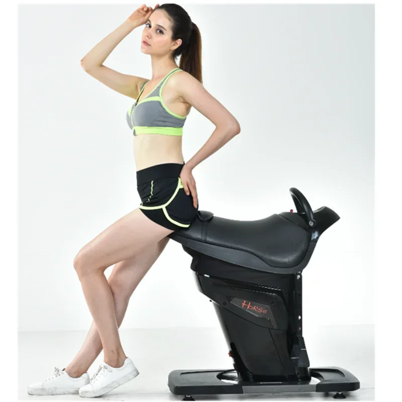 

electric Horseback Riding Machine Integrated Gym Trainer Customized Logo Availabled steel body building fitness