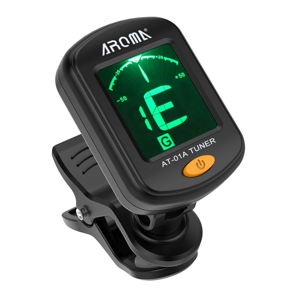 Rotatable Clip-on Tuner with LCD Display