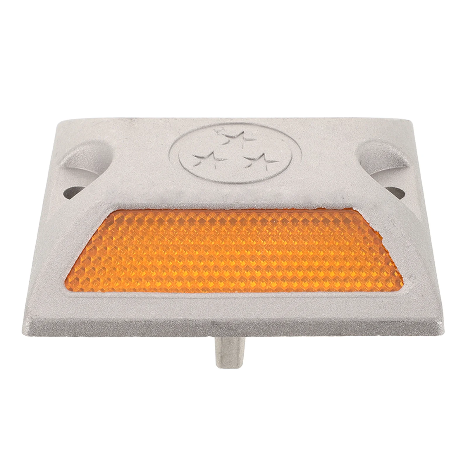 Road Stud Safety Emergency Reflector Reflective Markers Driveways Sign Reflectors For Garden Roadside Plastic Pavement
