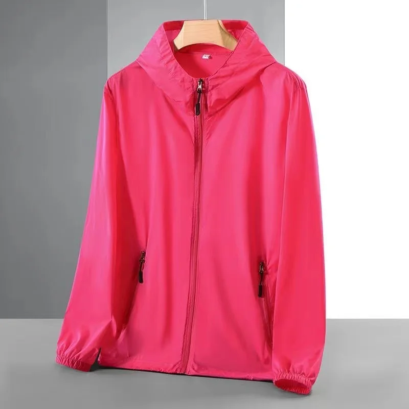 7xl Hoodie Summer Thin Sunscreen Jackets 2026 New Women Sun Protection Coat Causal Loose Outwear Unline Breathable Chaqueta