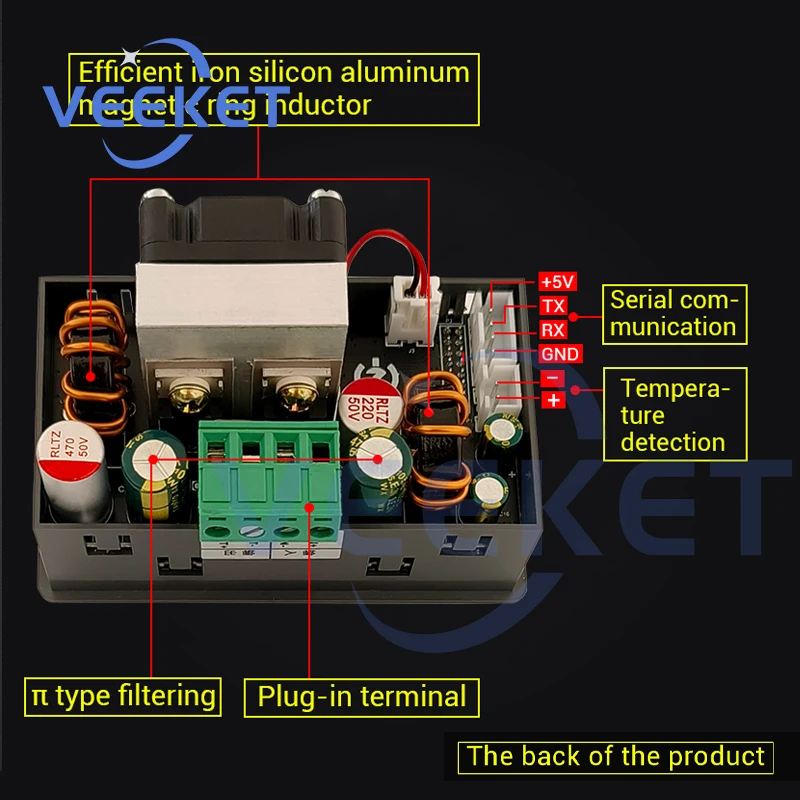 SK150C 1.8 inch Color Screen CNC Lift Voltage DC Adjustable