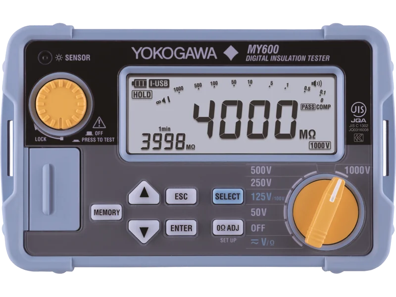 Рисунок 4 - Цифровой тестер изоляции Yokogawa MY600