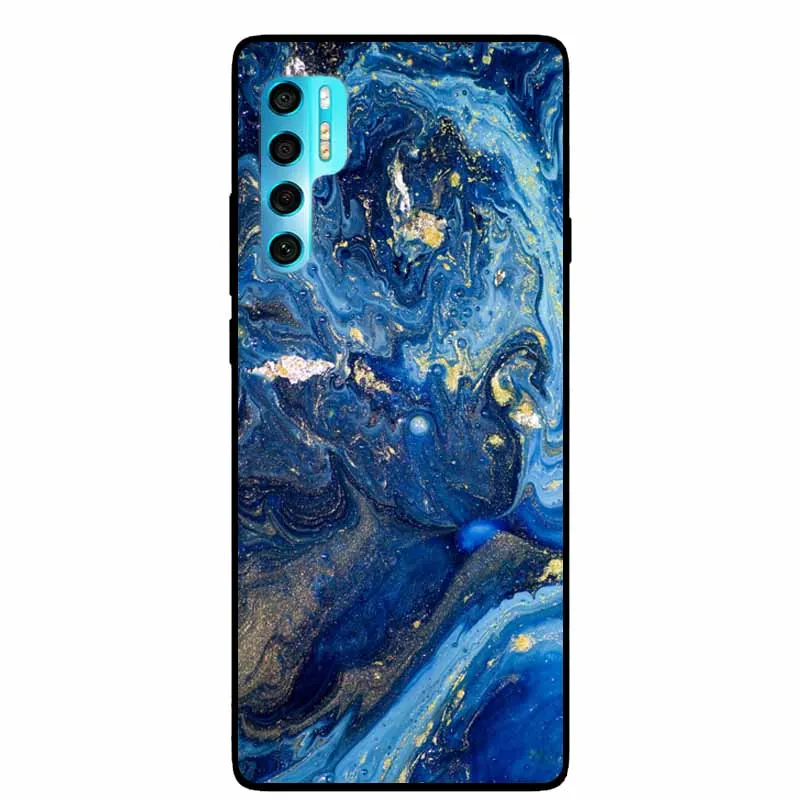 Elegant Marble Soft Silicone Phone Case - Stylish Protective Back Cover