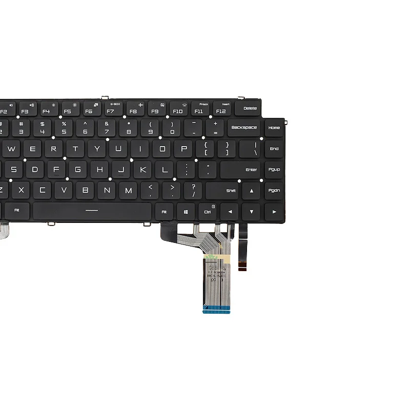 Original Eua ru Russo Teclado Portátil com Luz de Fundo para Xiaomi mi Gaming Notebook 171502-aa ab aj ao ak Xmg1902 Tm1801 - Imagem 3