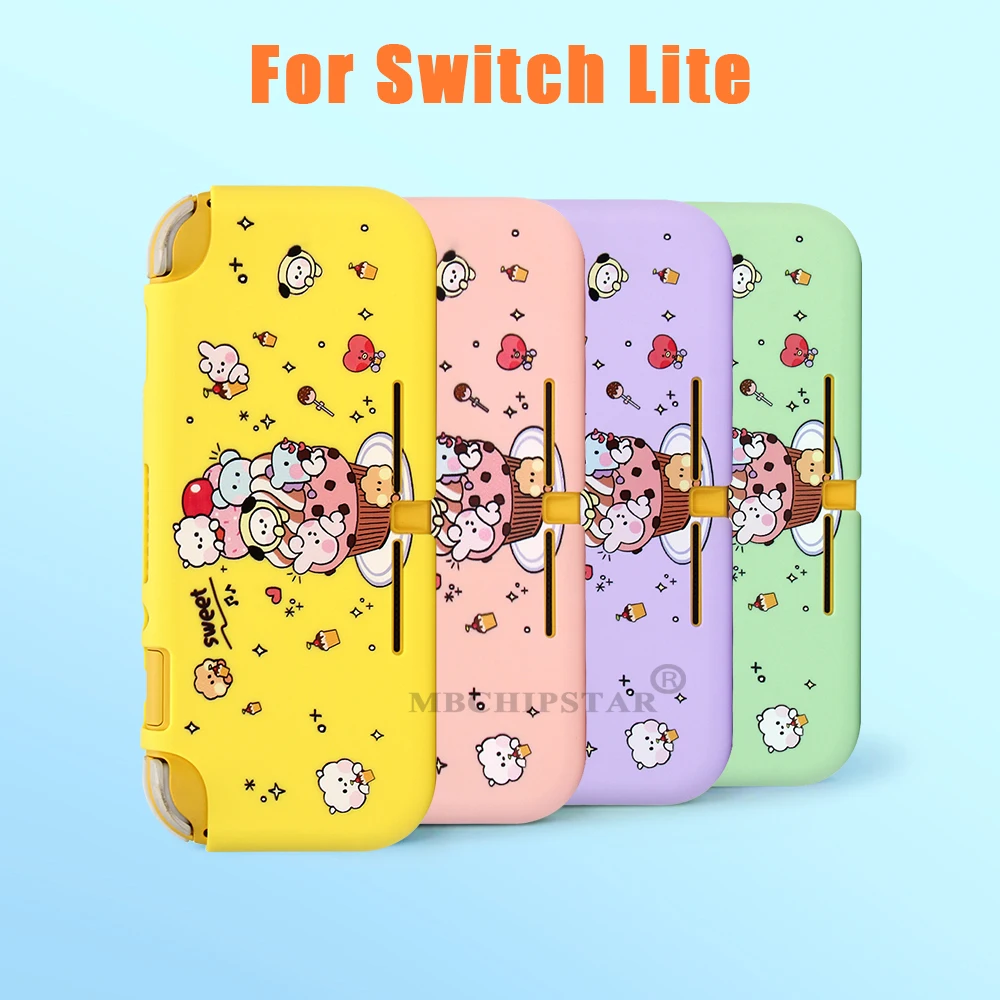 

Dropshipping Cute Carton TPU Cover For Nintend Switch Lite Console Protective Soft Case Shell for Nintendo Switch Lite Accessory