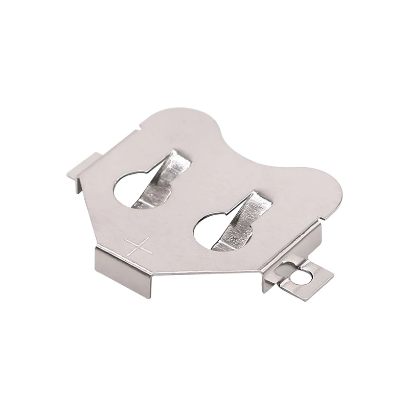 

SMT SMD CR2430 Battery Holder Phosphor Bronze Nickel Plated CR2430 Battery Clip SbM-2404