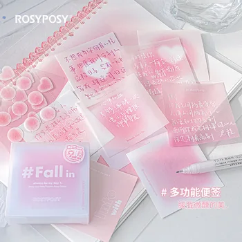 112 Pca/box Sticky Notes Set Colored Self-Stick Notes Pads Ideal for Office Study and Daily Life Organization Kawaii Stationery 1