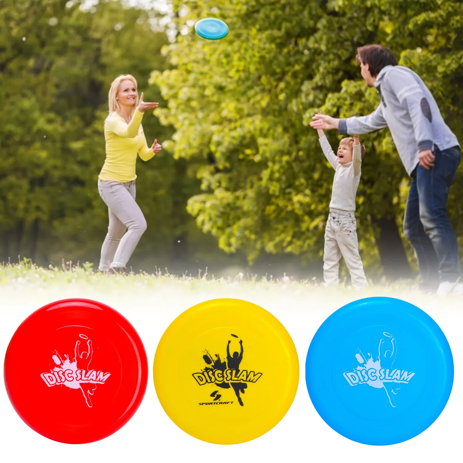 Flying Disc Outdoor Entertainment Tools for Kids Adult Flying Disc Safe Outdoor Children Beach Water Toy