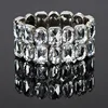 Fashion Ladies Stretch Bracelet Exquisite Crystal Girl Bracelet Jewelry Wedding Bridal Jewelry Accessories Gifts 1