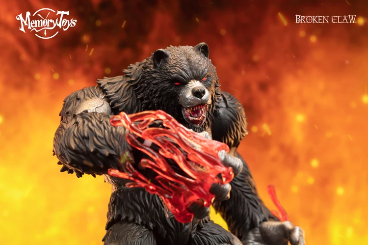 MemoryToys 1/10 Adventurer's World Berserker Bear Men Model Full