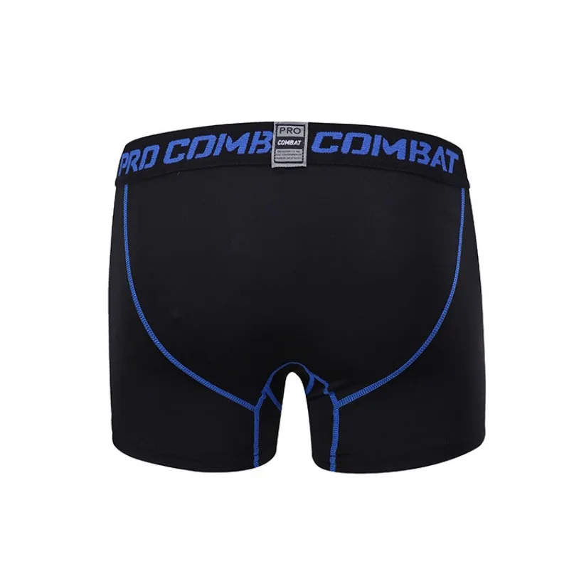 Sporty skinny running briefs boxers breathable anti-abrasion legs basketball shorts men clothing