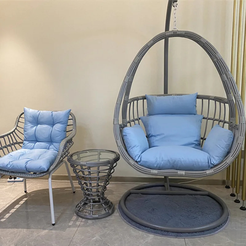 

Rattan Hanging Basket Lazy Rocking Chair Rattan Chair Balcony Leisure