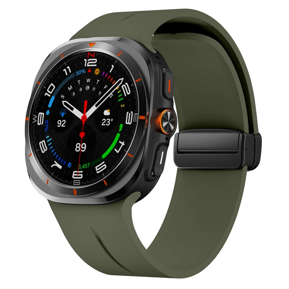 حزام سيليكون مغناطيسي لساعة سامسونج جالاكسي الترا...