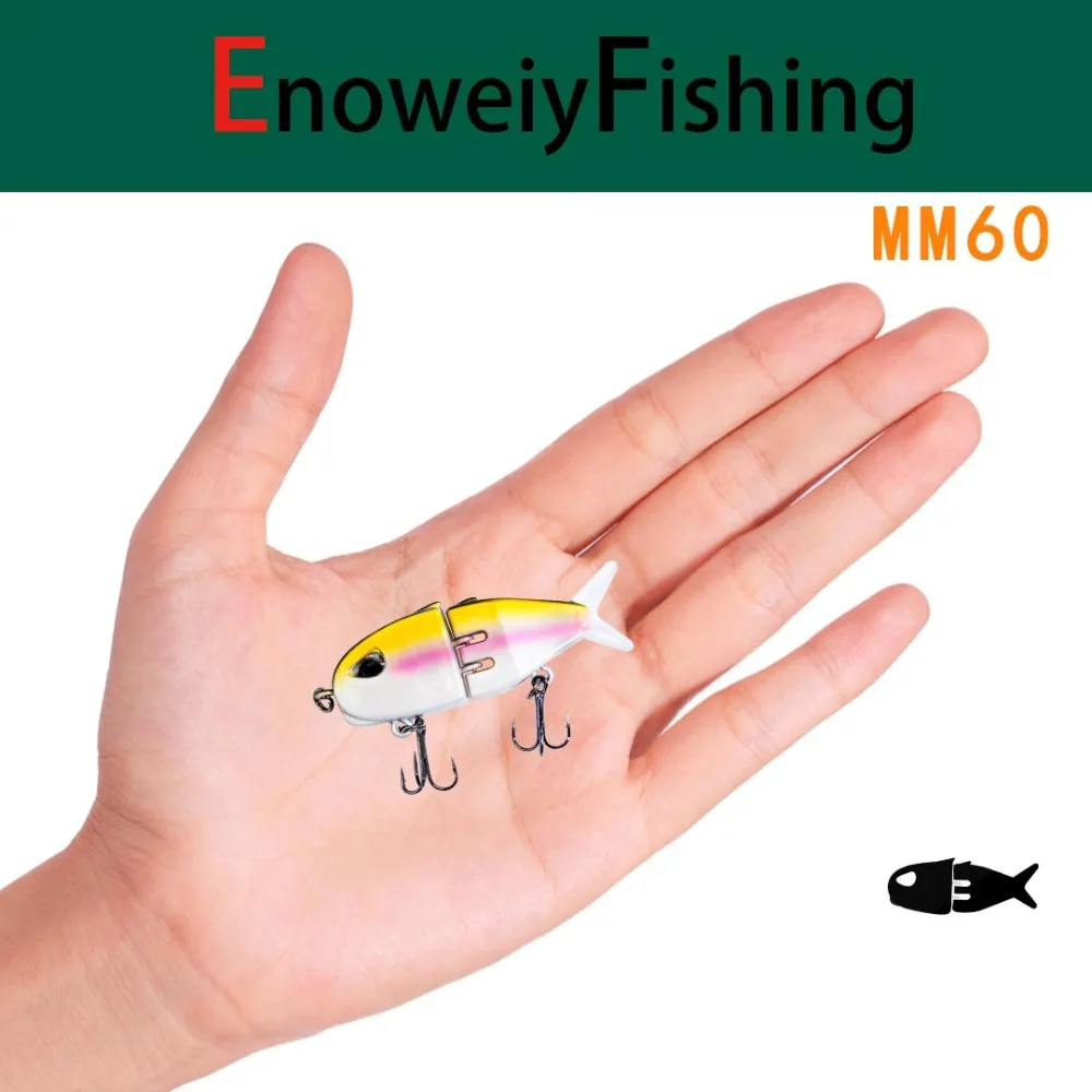 2024 Deep Diving 2Segment Fishing Lures Bass Crankbaits 3D Printed Bionic Bait Artifici Lifelike Eyes Plastic Hard Crank lure