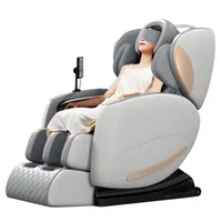 Full Body Zero Gravity Electric Roller Massage ChairDeluxe Heated Touch ScreenMultiple Shortcut Buttons Support Voice 1