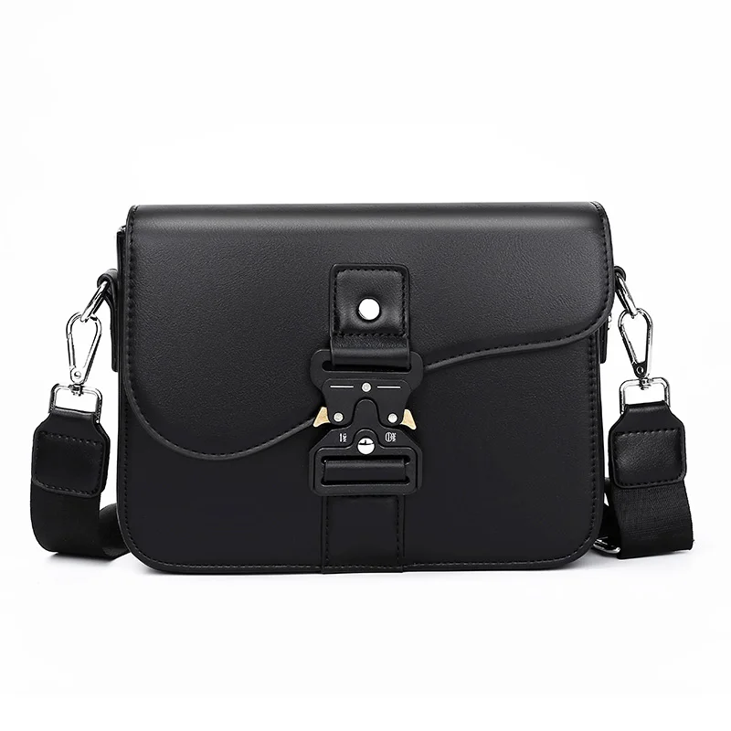High-End Men’s PU Leather Crossbody Sling Bag