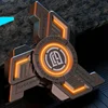 ADJUDICATION Fidget Spinner Metal Alloy Luminous Long Lasting Fingertip Gyro EDC Spinning Top Stress Relief Toys for Adults Kids 3
