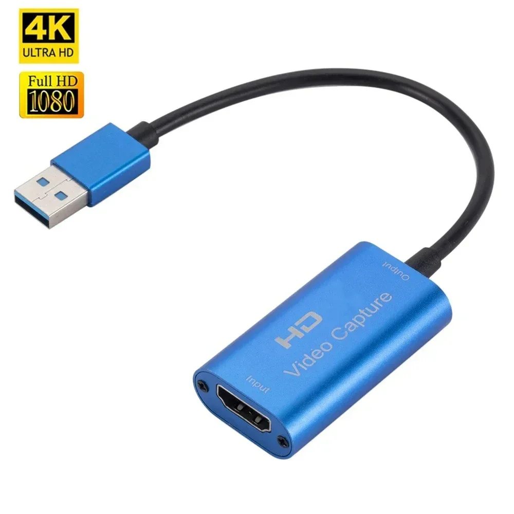 HD 1080P Type C HDMI-compatible Micro USB Video Capture Card USB 3.0 Video Grabber for PC Game Camera Recording Live Streaming video capture adapter