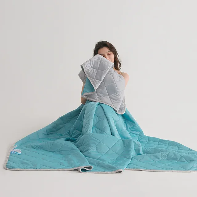 Couverture rafraîchissante pour lit, couette d'été douce et respirante, King Size Queen, couette légère et fraîche pour climatisation 2