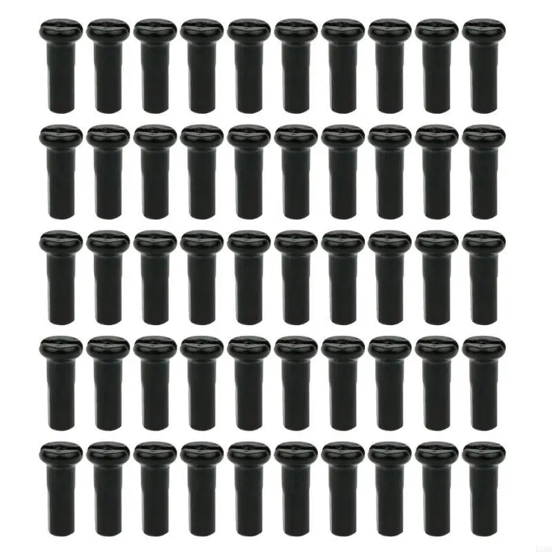 50pc 14G black 12mm