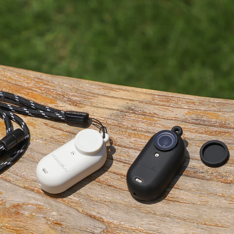 

Силиконовый защитный чехол для объектива Insta360 Go 3, всесторонняя защита от ударов, царапин, чехол, ремешок на шею