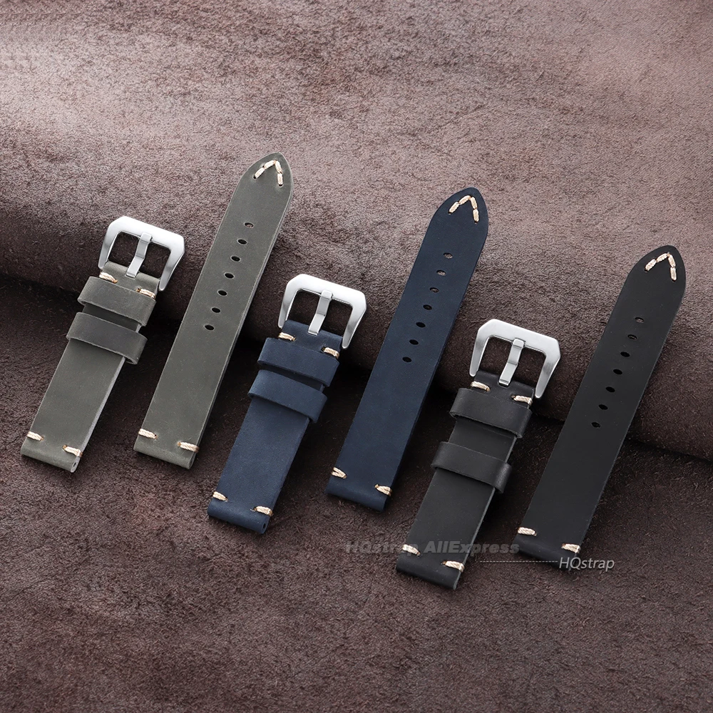 Vintage Leather Strap - Classic Business Band