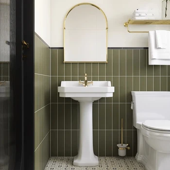 อ่างล้างหน้าแบบเสาย้อนยุคอพาร์ทเมนต์ขนาดเล็กห้องน้ําคอลัมน์อ่างล้างหน้าแบบบูรณาการชั้นเซรามิกระเบียงอ่างล้างหน้า 1