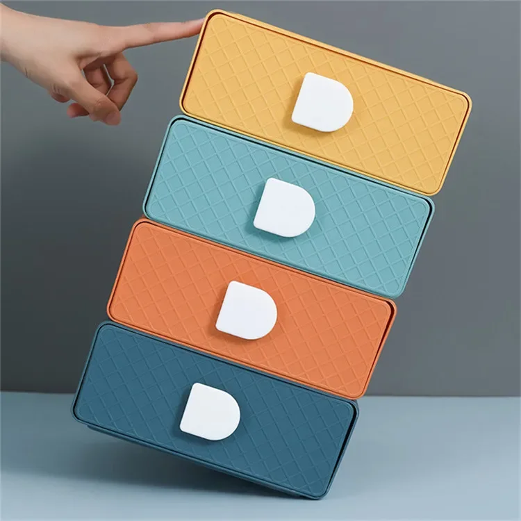 Description Picture 4 of itemDrawer Type Desktop Storage Box Cosmetics Student Dormitory Stationery Sorting Box Desk Office Desk Shelf Desk Drawer Storage