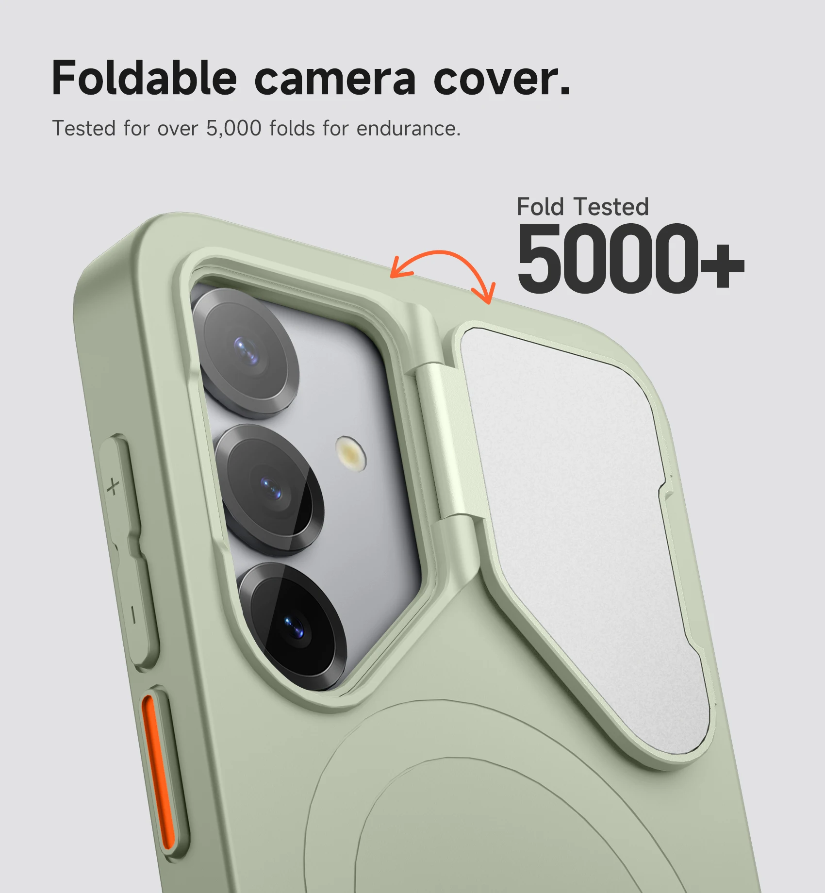 حافظة هاتف لهاتف سامسونج جالاكسي S25+ بلس مقاس 6.7 بوصة غطاء حماية مغناطيسي مقاوم للصدمات مع غطاء كاميرا بمسند معدني قابل للتعديل