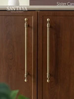 Santaya มือจับตู้ครัว ตู้เสื้อผ้า ลิ้นชัก มือจับเฟอร์นิเจอร์ สีบรอนซ์ 4