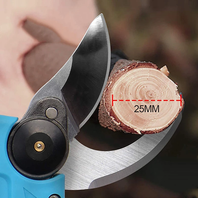

25mm Efficient Fruit Tree Bonsai Pruning Branches Garden Tool Cordless Pruner Cutting-Blade Electric Pruning Shear Accessory