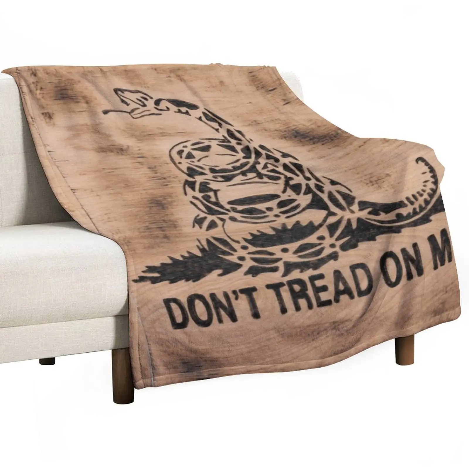 

Don't Tread On Me Throw Blanket Beautiful Blankets Giant Sofa Blanket Shaggy Blanket fluffy